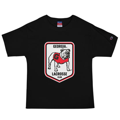 Signature | Champion T-Shirt | UGA Club Lacrosse | Shield Logo