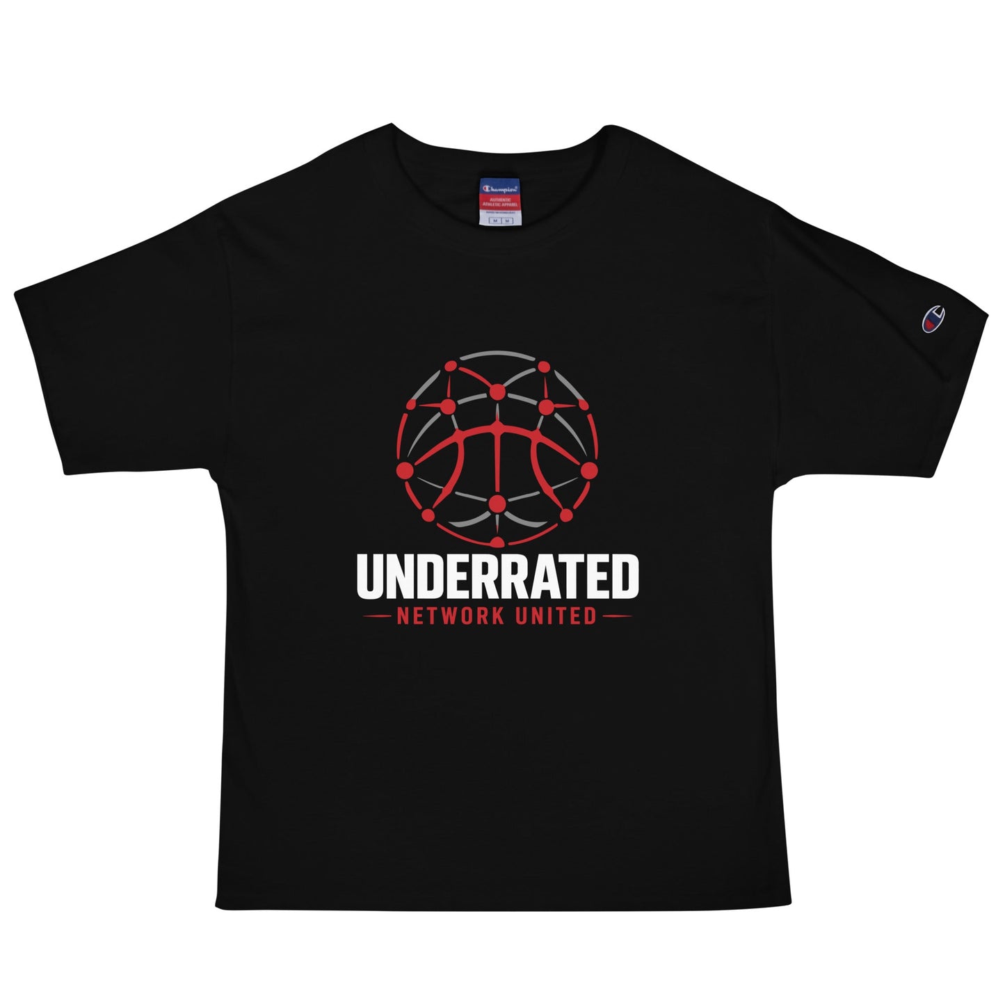 Signature | Champion T-Shirt | Underrated Network United – Team Store | Alt Logo
