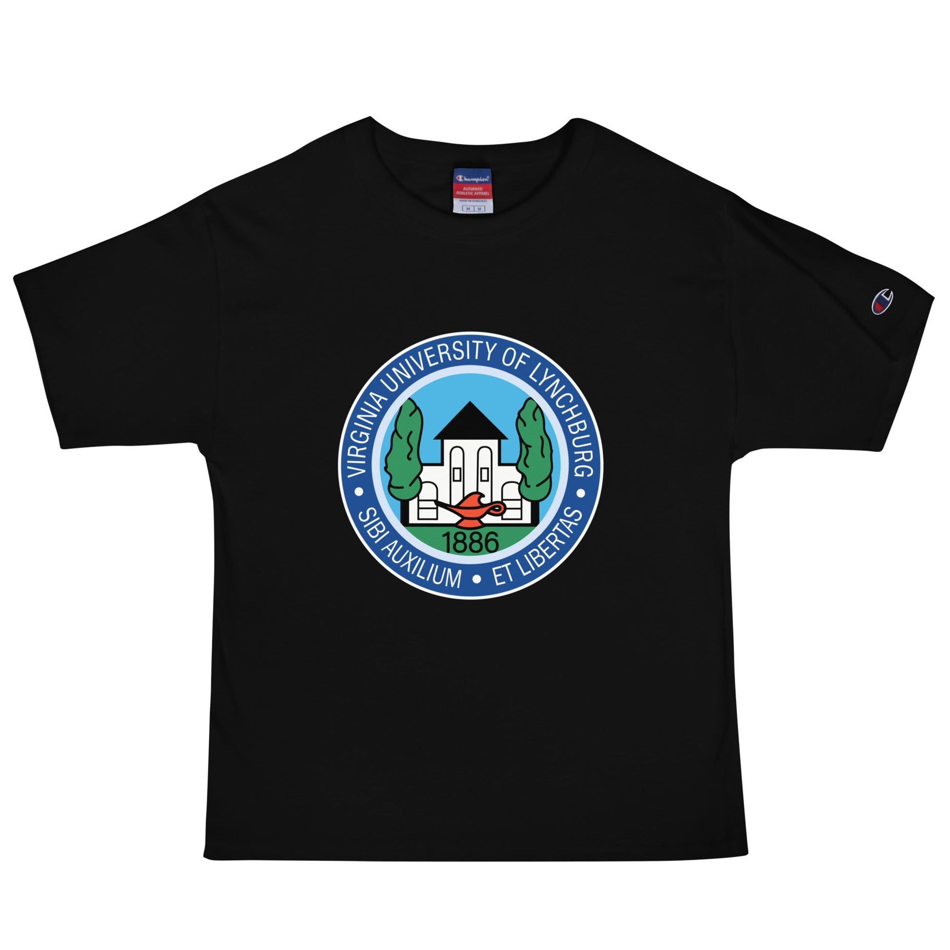 Signature | Champion T-Shirt | University Of Virginia Lynhberg | Badge Logo