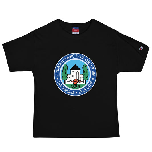 Signature | Champion T-Shirt | University Of Virginia Lynhberg | Badge Logo
