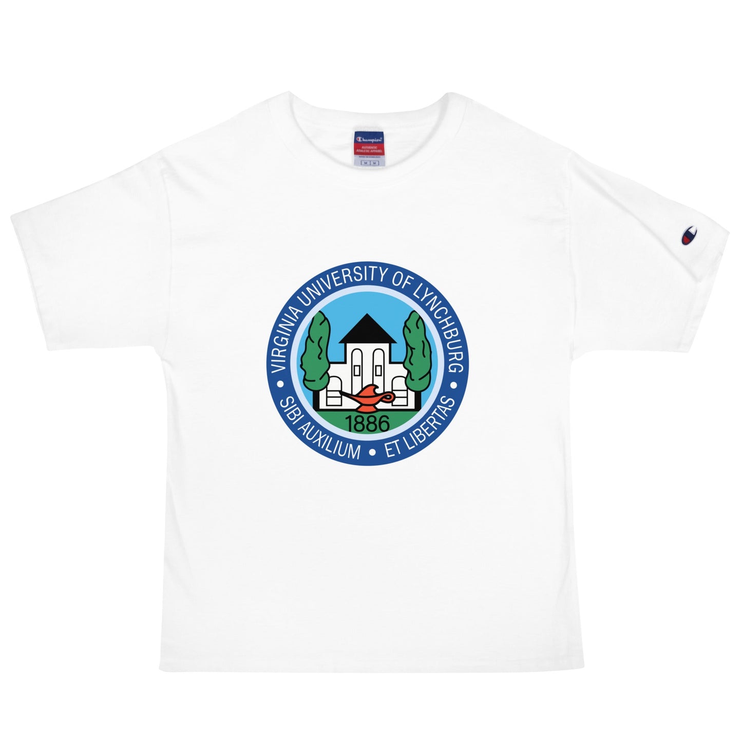 Signature | Champion T-Shirt | University Of Virginia Lynhberg | Badge Logo