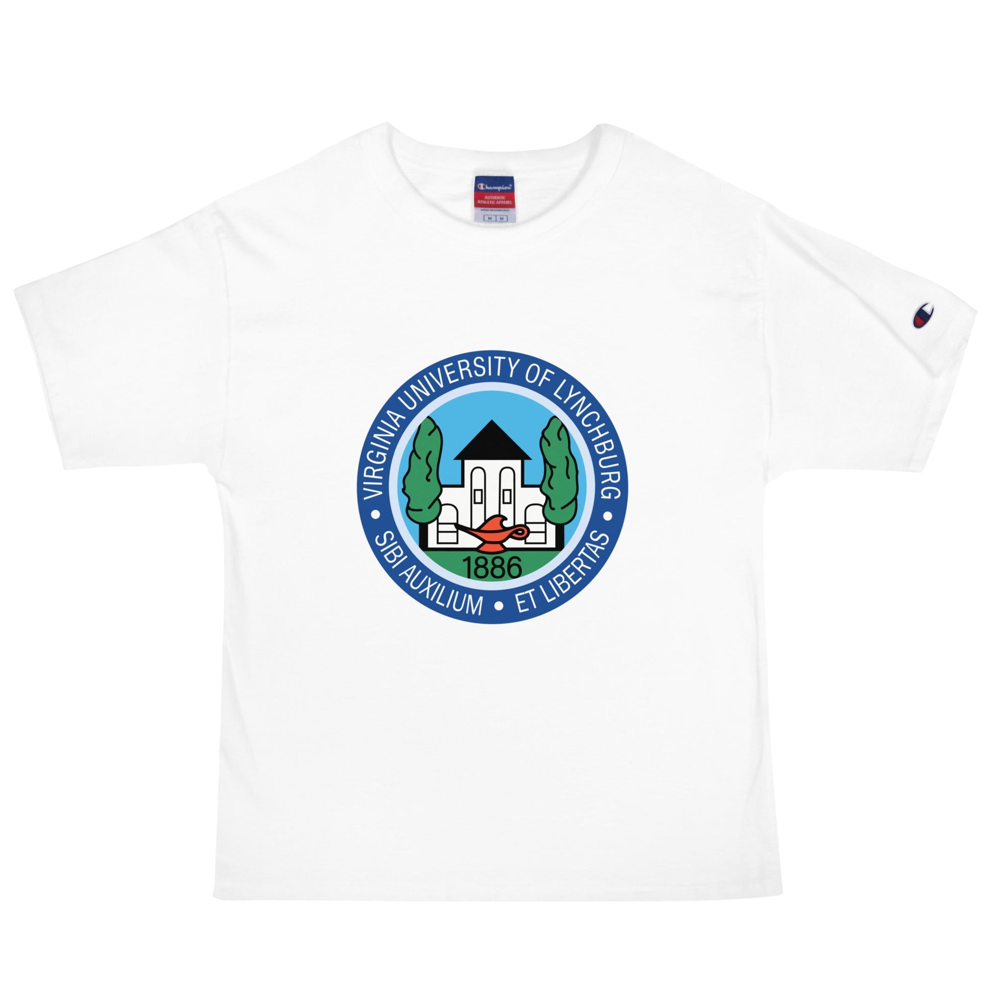 Signature | Champion T-Shirt | University Of Virginia Lynhberg | Badge Logo