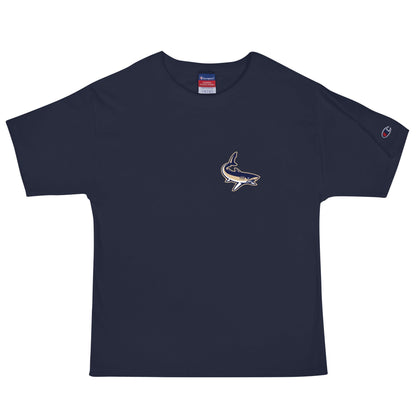 Signature | Champion T-Shirt | University South Carolina Beaufort Track & Field | Shark Logo