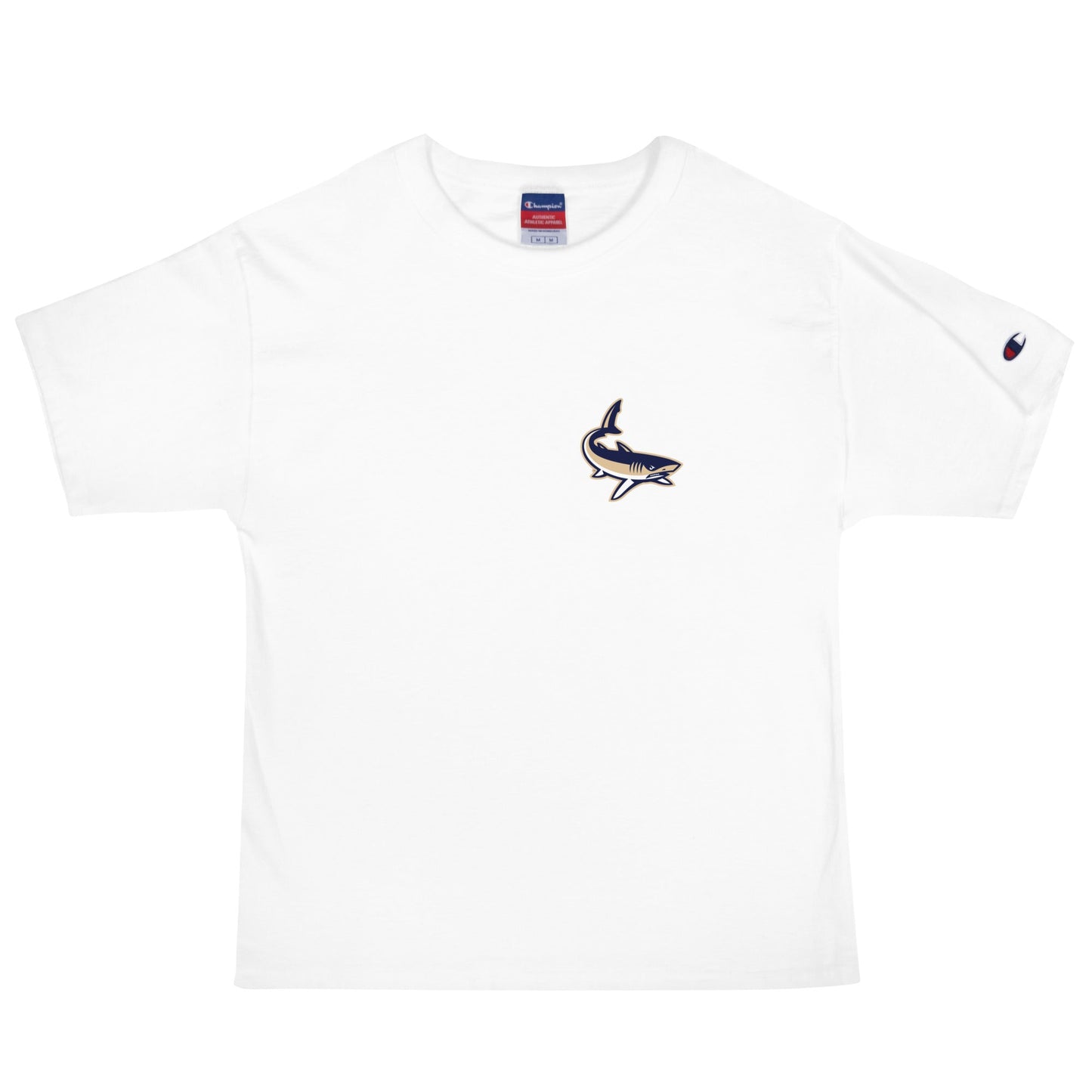 Signature | Champion T-Shirt | University South Carolina Beaufort Track & Field | Shark Logo
