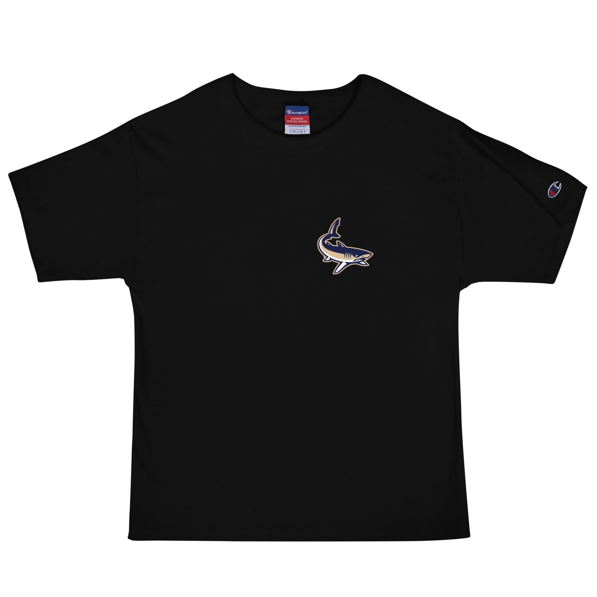Signature | Champion T-Shirt | University South Carolina Beaufort Track & Field | Shark Logo