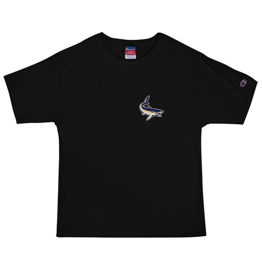 Signature | Champion T-Shirt | University South Carolina Beaufort Track & Field | Shark Logo