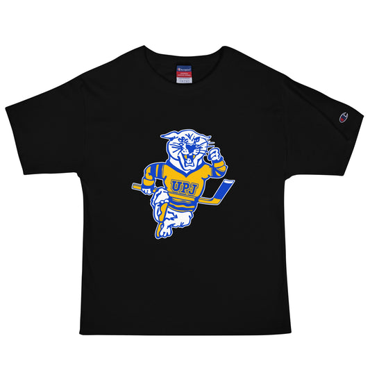 Signature | Champion T-Shirt | UPJ Hockey | Mascot Logo