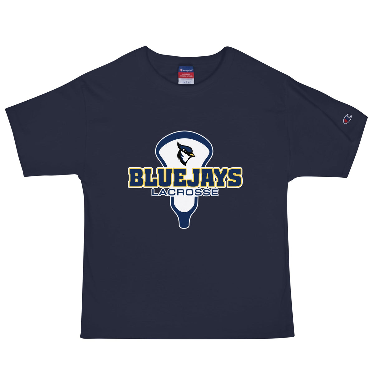 Signature | Champion T-Shirt | USJ women’s lacrosse | Valor Logo