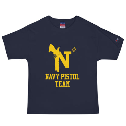 Signature | Champion T-Shirt | USNA Pistol Team | Crest Logo