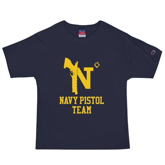Signature | Champion T-Shirt | USNA Pistol Team | Crest Logo