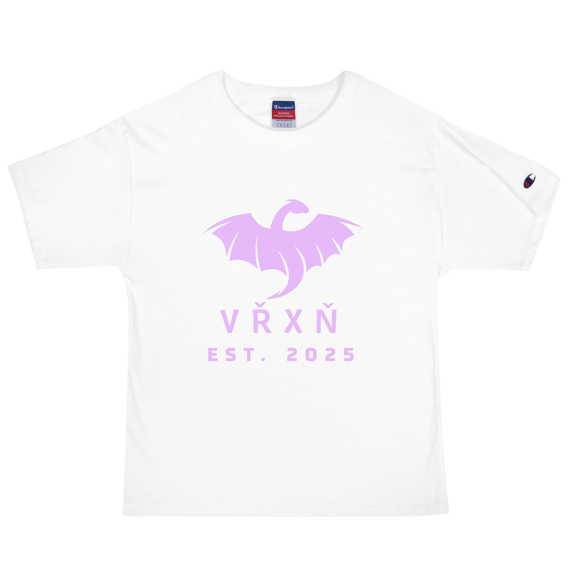 Signature | Champion T-Shirt | VŘXŇ | Ancient Modern Logo