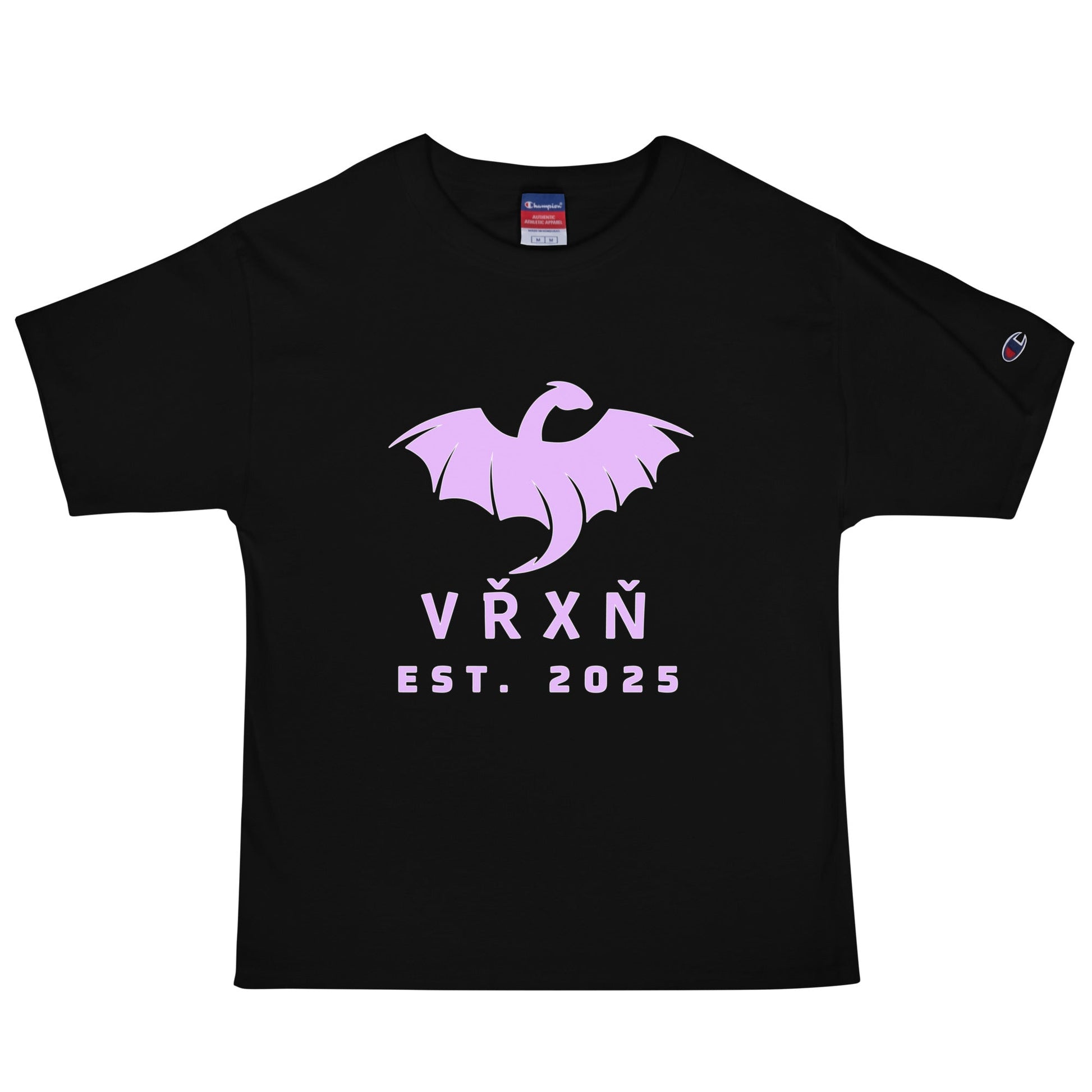 Signature | Champion T-Shirt | VŘXŇ | Ancient Modern Logo