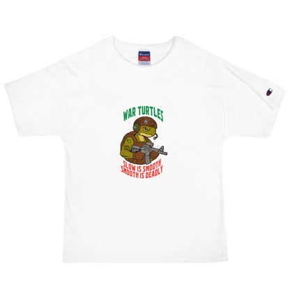 Signature | Champion T-Shirt | War Turtles | Mascot Logo