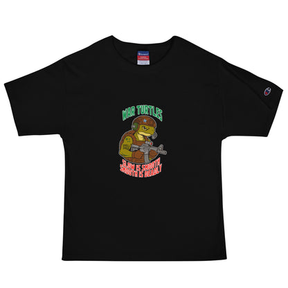 Signature | Champion T-Shirt | War Turtles | Mascot Logo