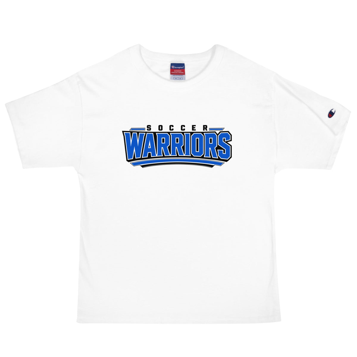 Signature | Champion T-Shirt | Warriors Soccer Club | Vanguard Logo