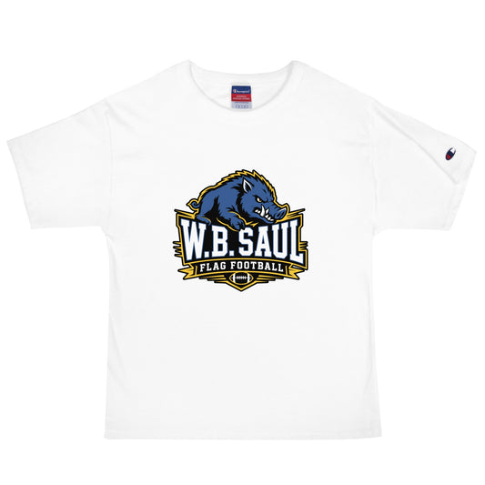 Signature | Champion T-Shirt | W.B.Saul Razorbacks | Crest Logo