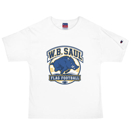Signature | Champion T-Shirt | W.B.Saul Razorbacks | Emblem Logo