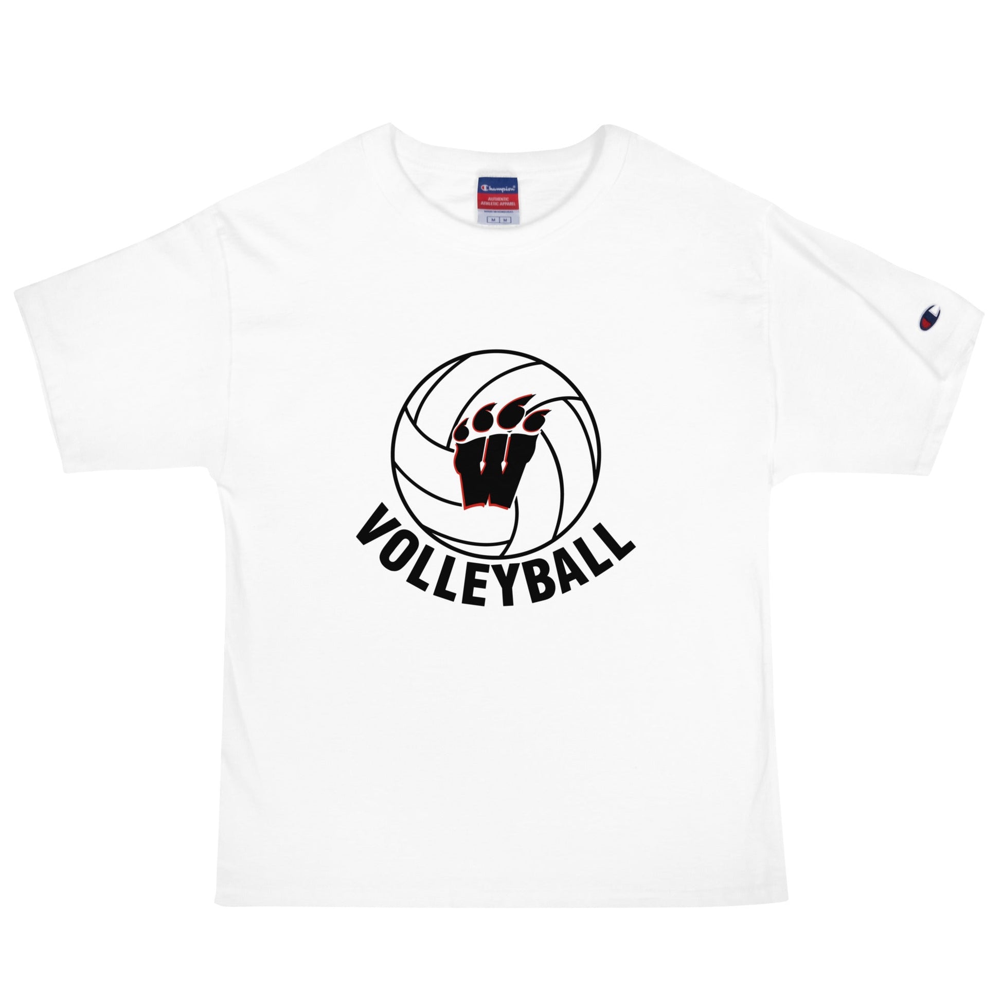 Signature | Champion T-Shirt | Weaver High School | Vanguard Volley Logo