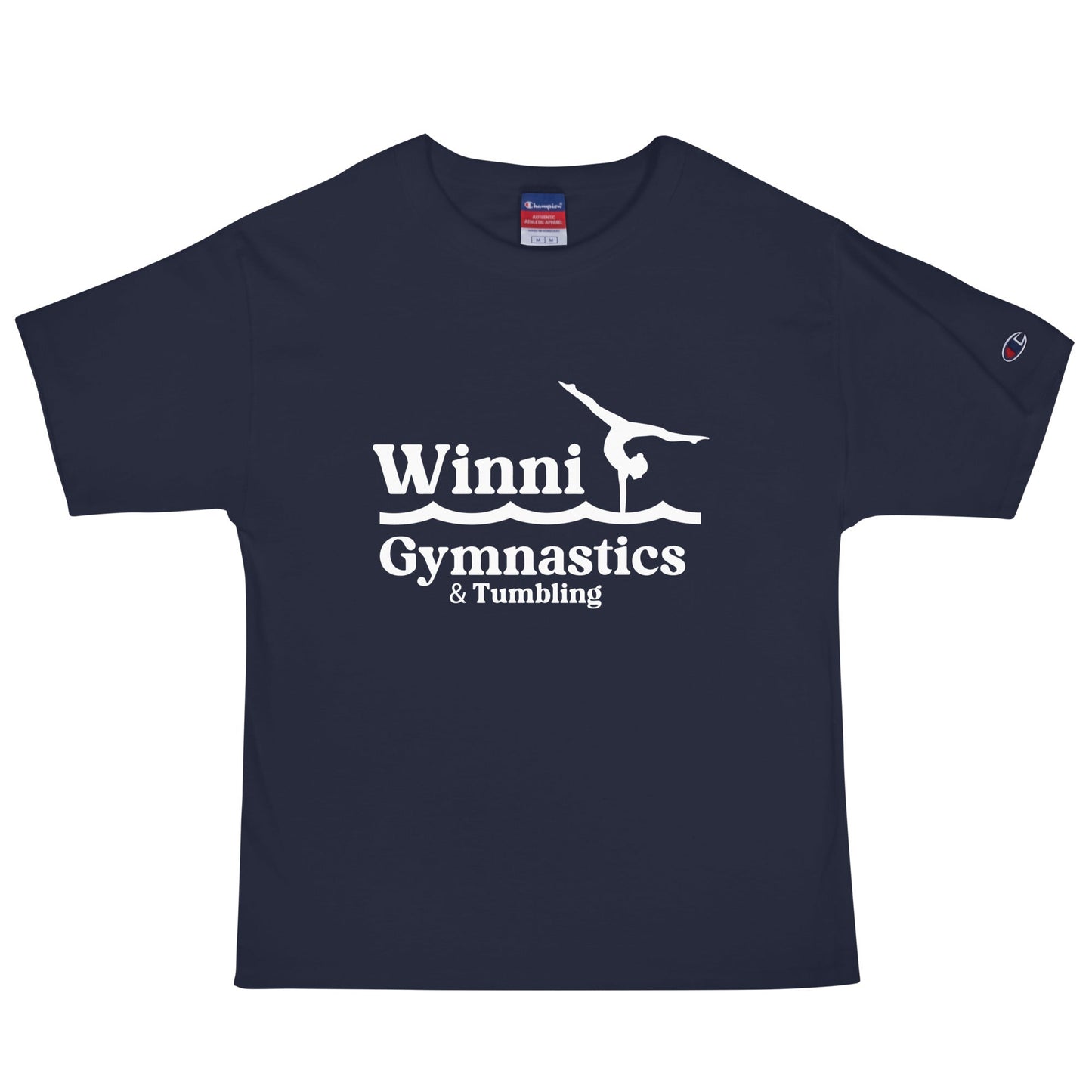 Signature | Champion T-Shirt | Winni Gymnastics | Tumbling Logo