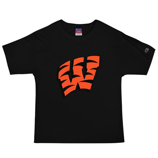 Signature | Champion T-Shirt | Woodlake Boys Basketball | W Crest Logo