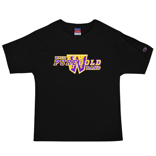 Signature | Champion T-Shirt | Wylie ISD | Pure Gold Logo