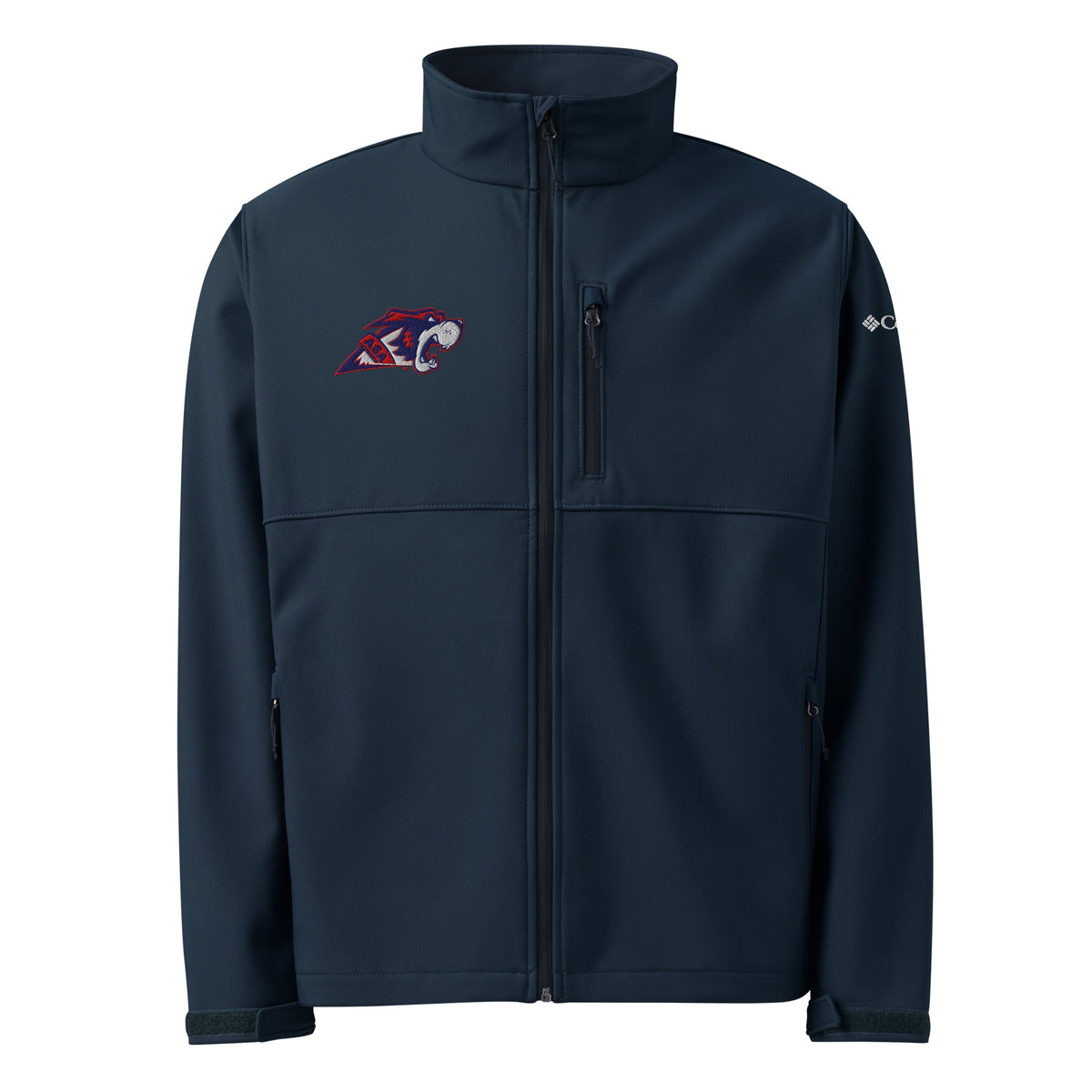 Signature | Columbia Soft Shell Jacket | All Saints Academy Lacrosse | Mascot Logo