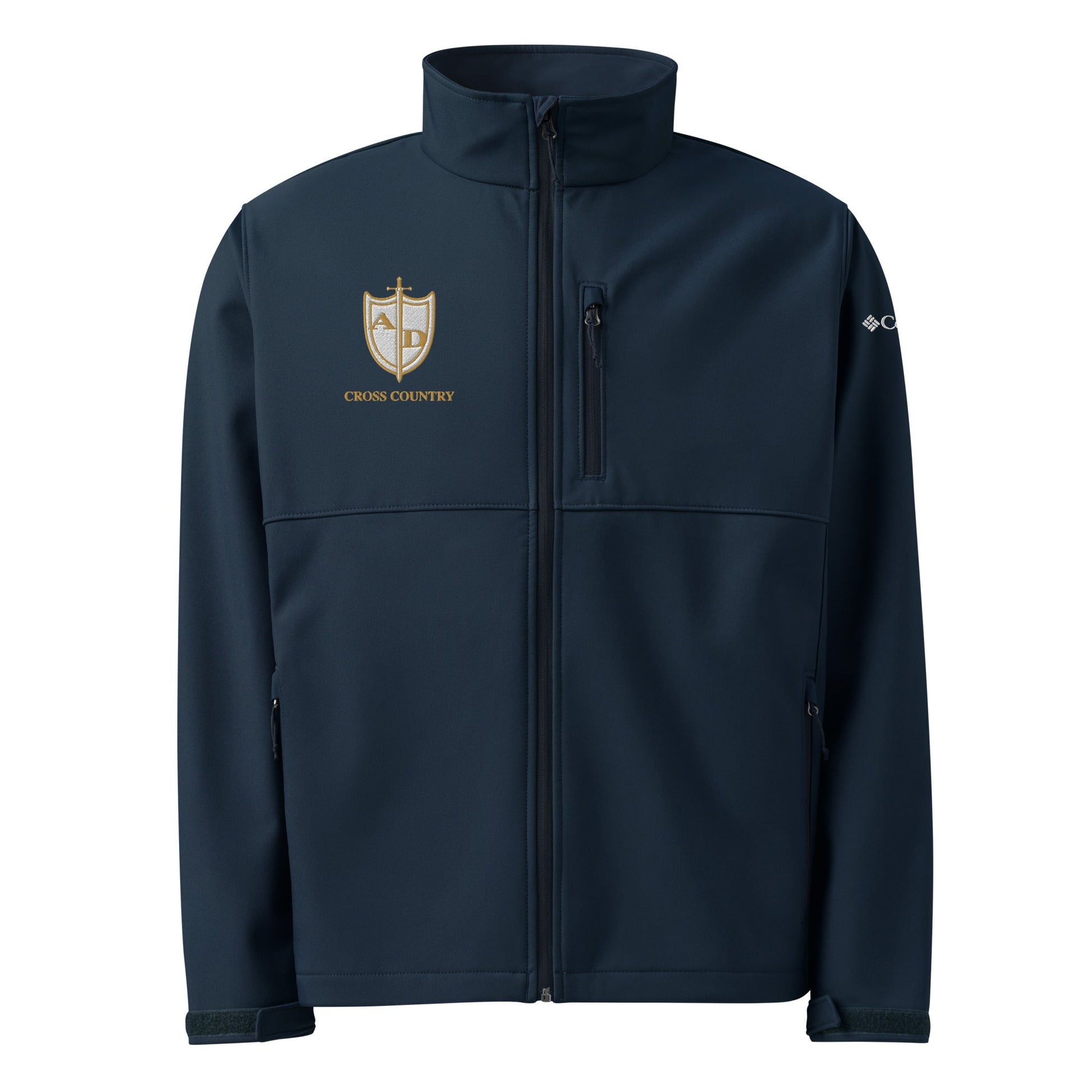 Signature | Columbia Soft Shell Jacket | Arma Dei Academy Cross Country | Shield Logo