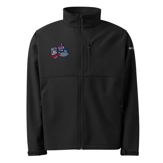 Signature | Columbia Soft Shell Jacket | Bellport BlueClaws | Strike Emblem Logo
