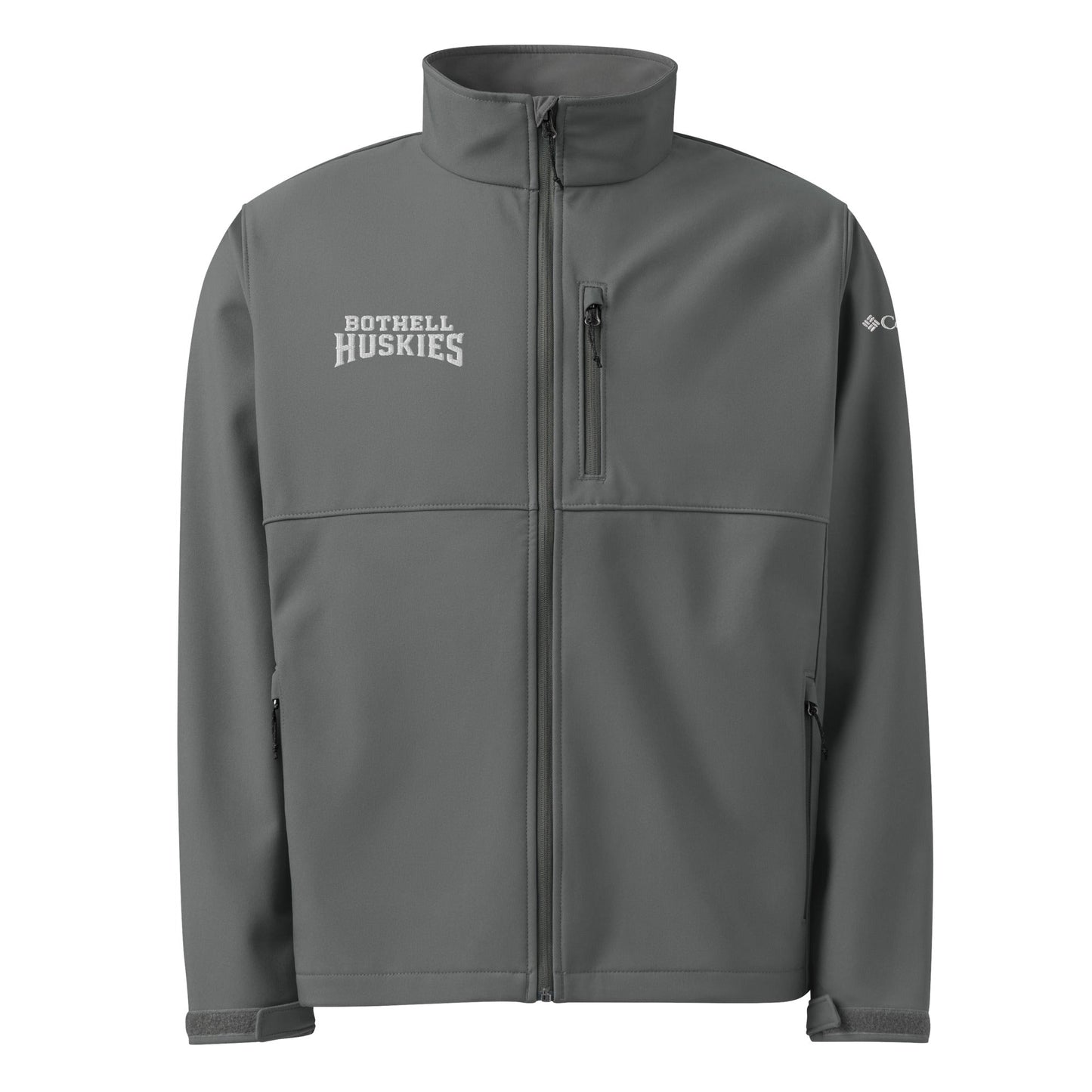 Signature | Columbia Soft Shell Jacket | Bothell Huskies Youth Basketball | Script Logo