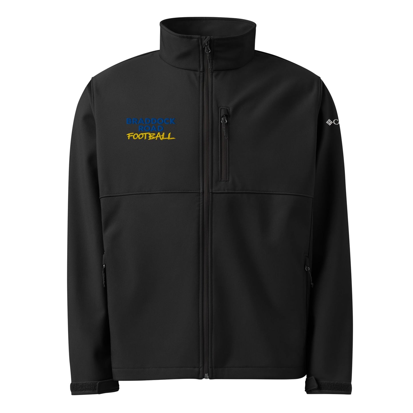 Signature | Columbia Soft Shell Jacket | Braddock Road Football | Arch Athletics Logo