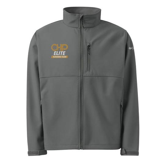 Signature | Columbia Soft Shell Jacket | CHP Elite Running Team | Runner Crest Logo