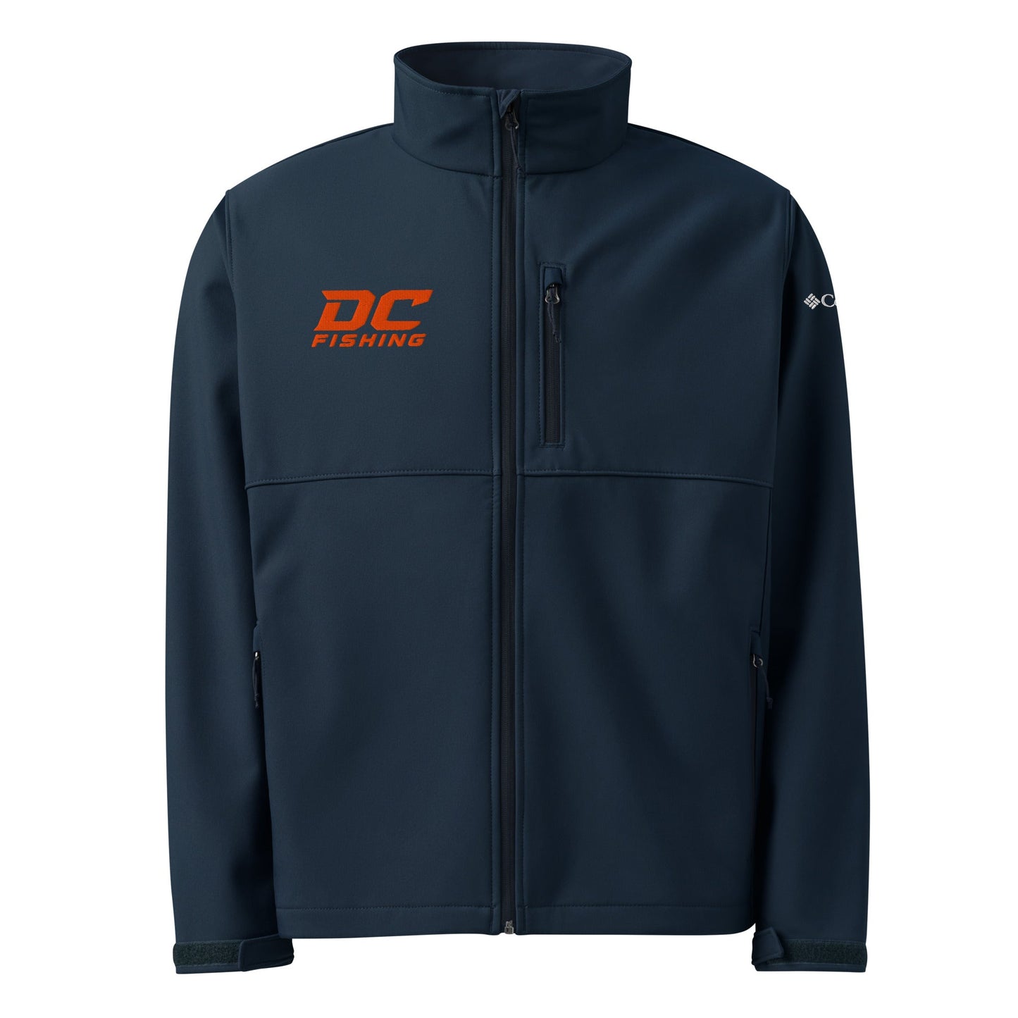 Signature | Columbia Soft Shell Jacket | DeKalb Fishing Team | Script Logo