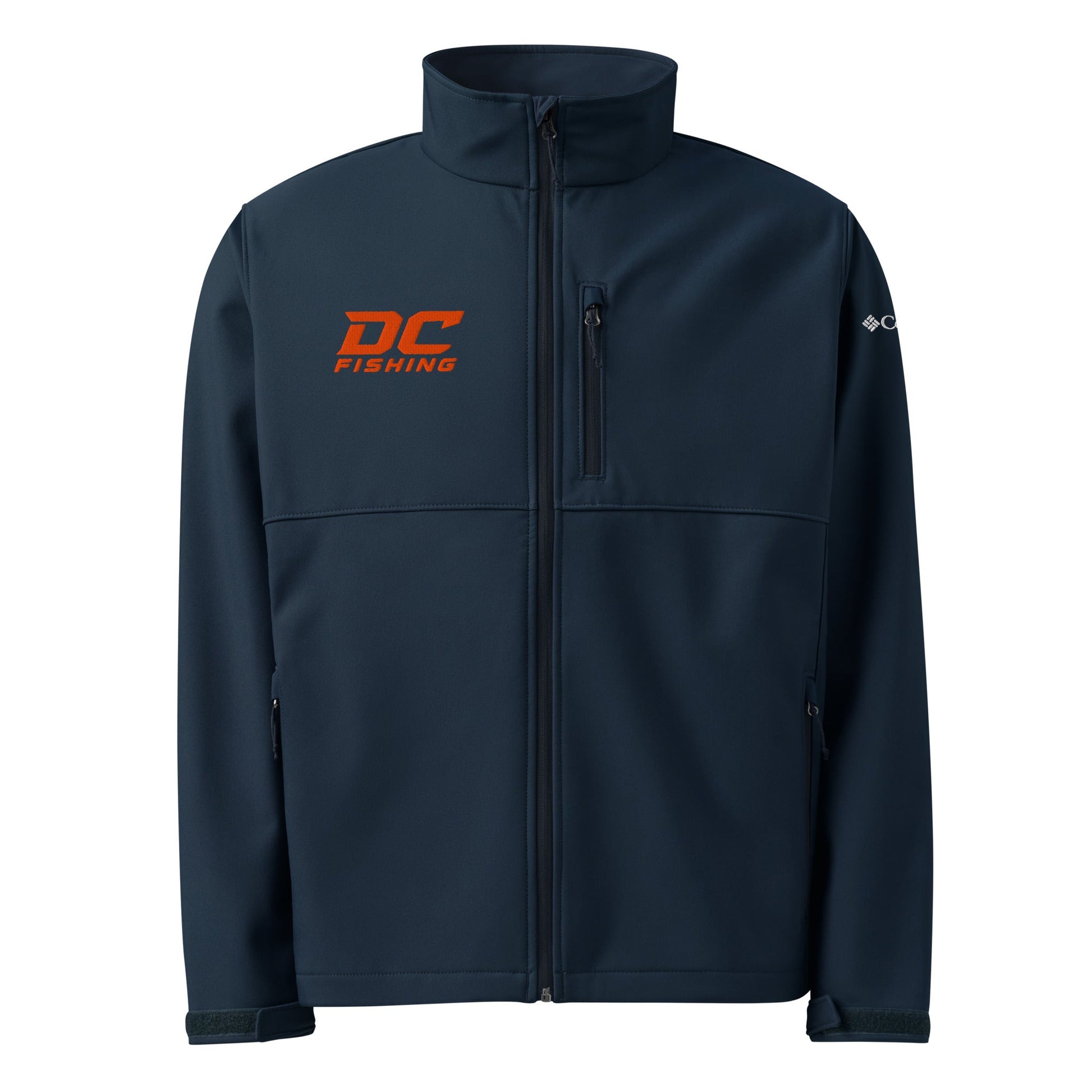 Signature | Columbia Soft Shell Jacket | DeKalb Fishing Team | Script Logo