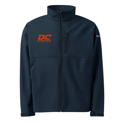 Signature | Columbia Soft Shell Jacket | DeKalb Fishing Team | Script Logo