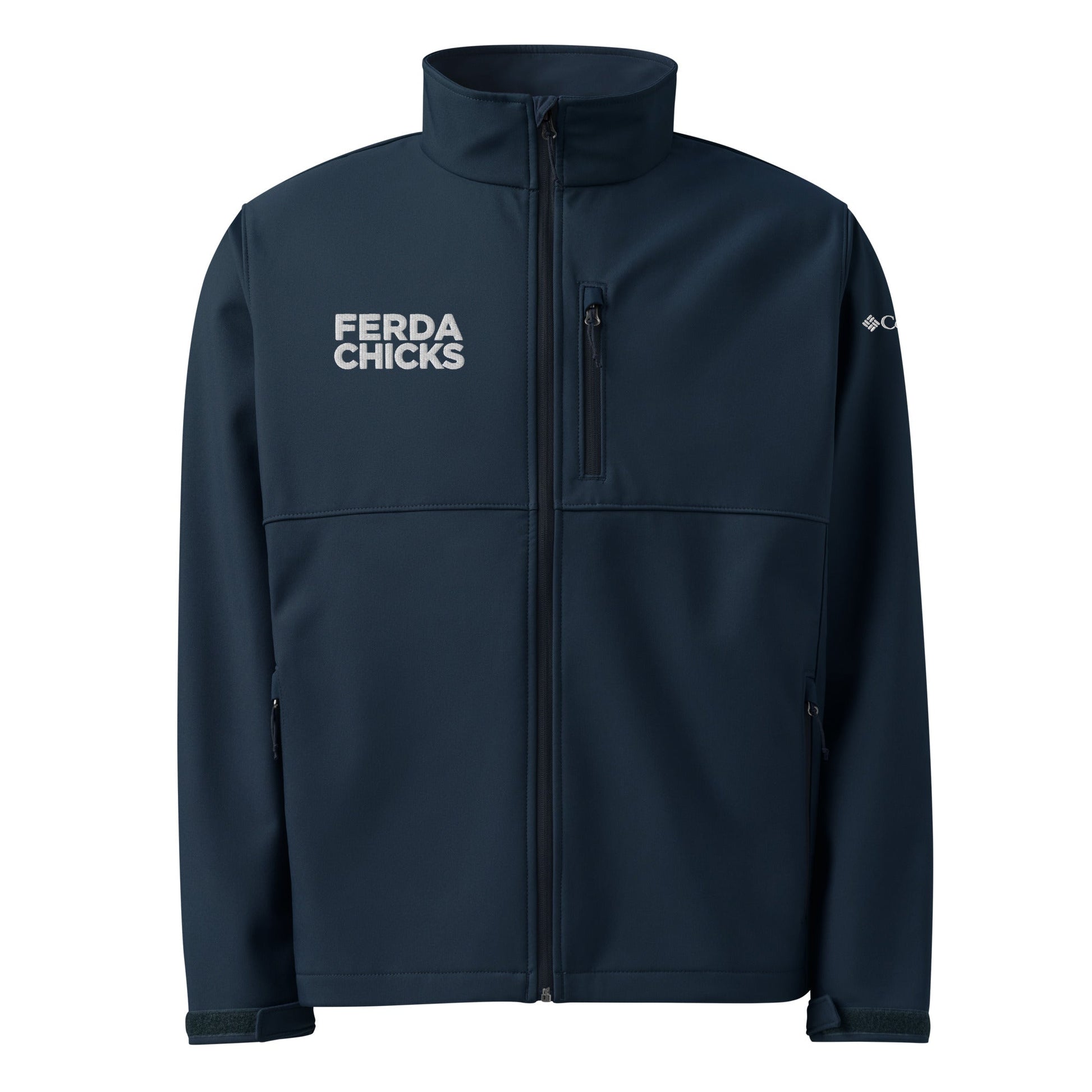 Signature | Columbia Soft Shell Jacket | FerDa Chicks | Badge Logo
