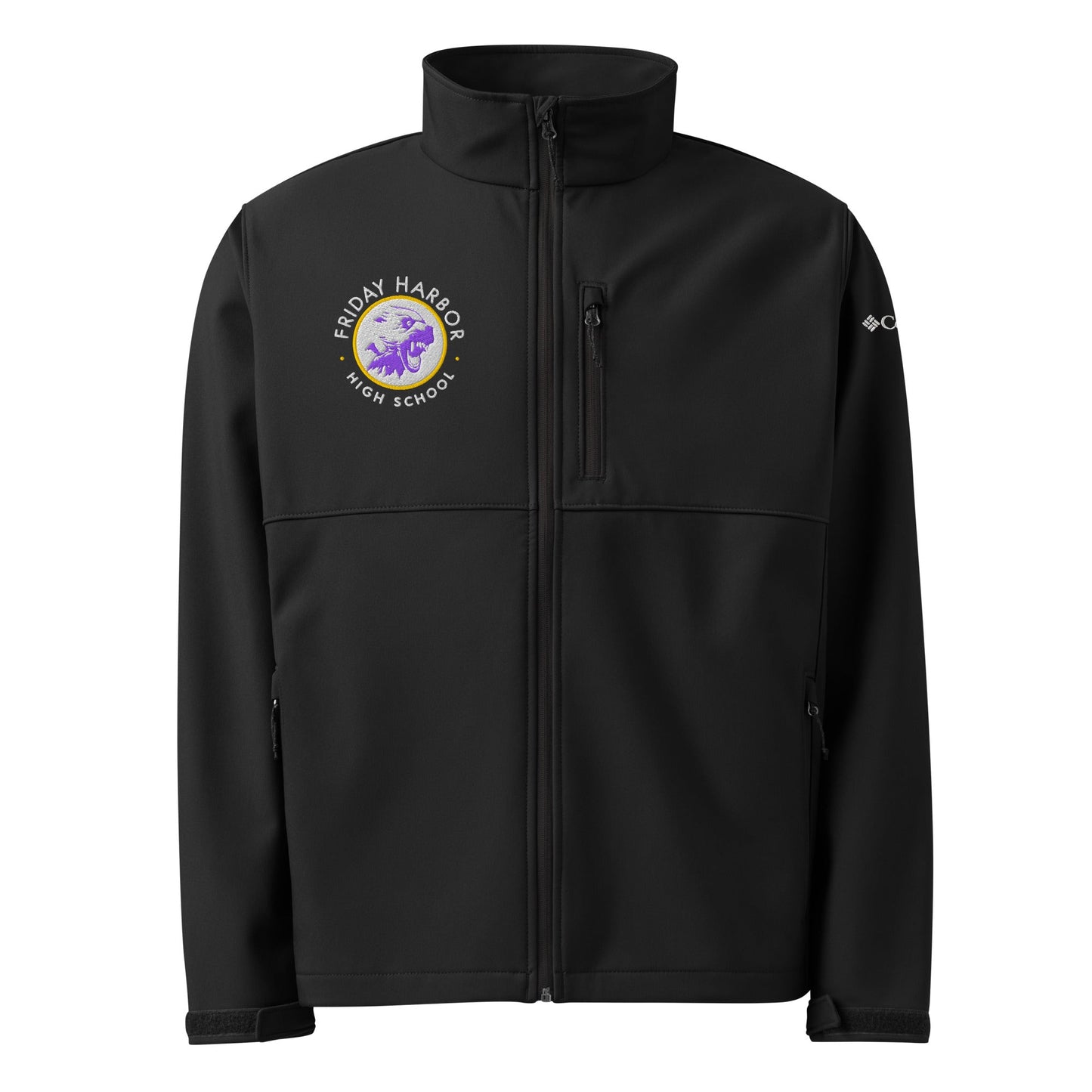 Signature | Columbia Soft Shell Jacket | Friday Harbor Girls Basketball | Alt Logo