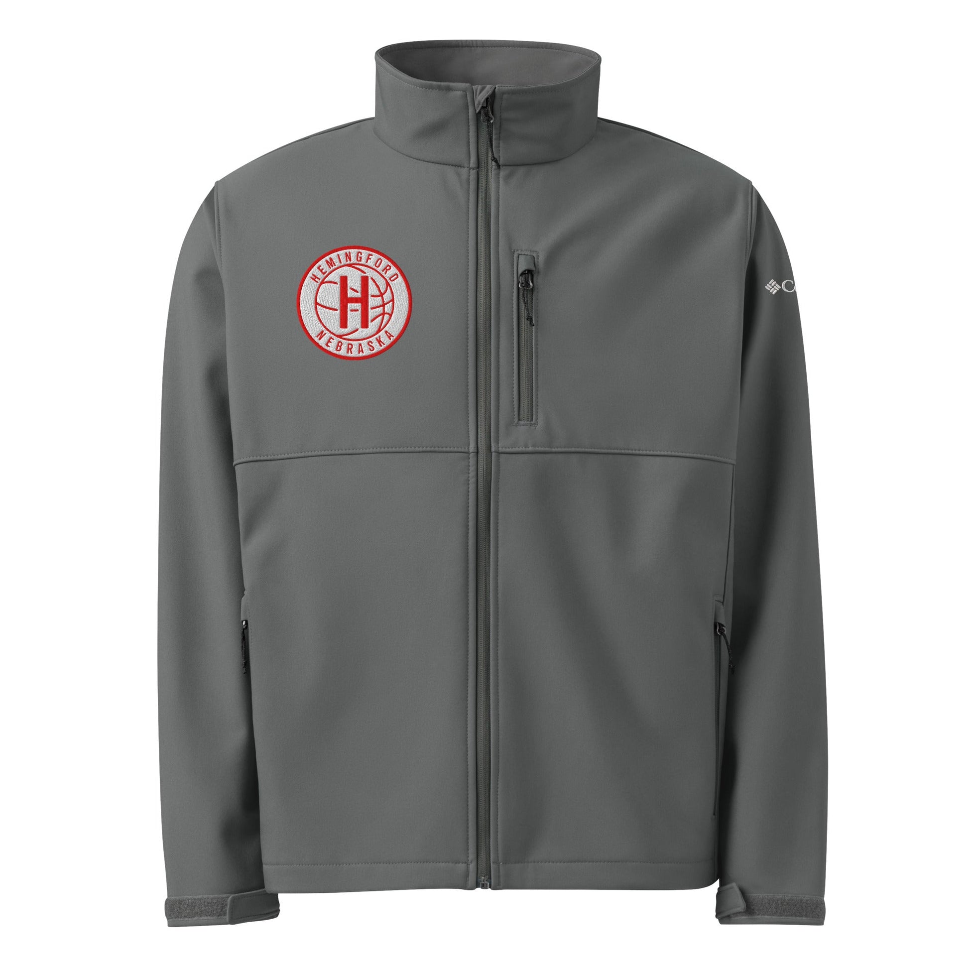 Signature | Columbia Soft Shell Jacket | Hemingford Bobcats | Alt Badge Logo
