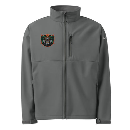Signature | Columbia Soft Shell Jacket | JBLM Bigfoot Hockey Team | Mascot Logo
