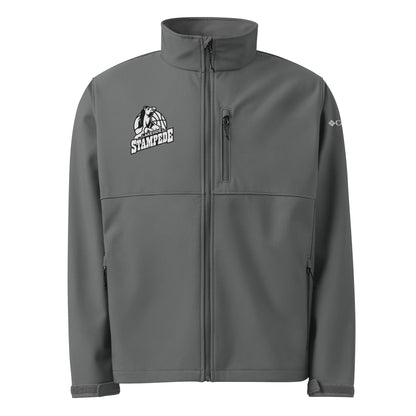 Signature | Columbia Soft Shell Jacket | Lakeside Stampede | Basketball Mascot Logo