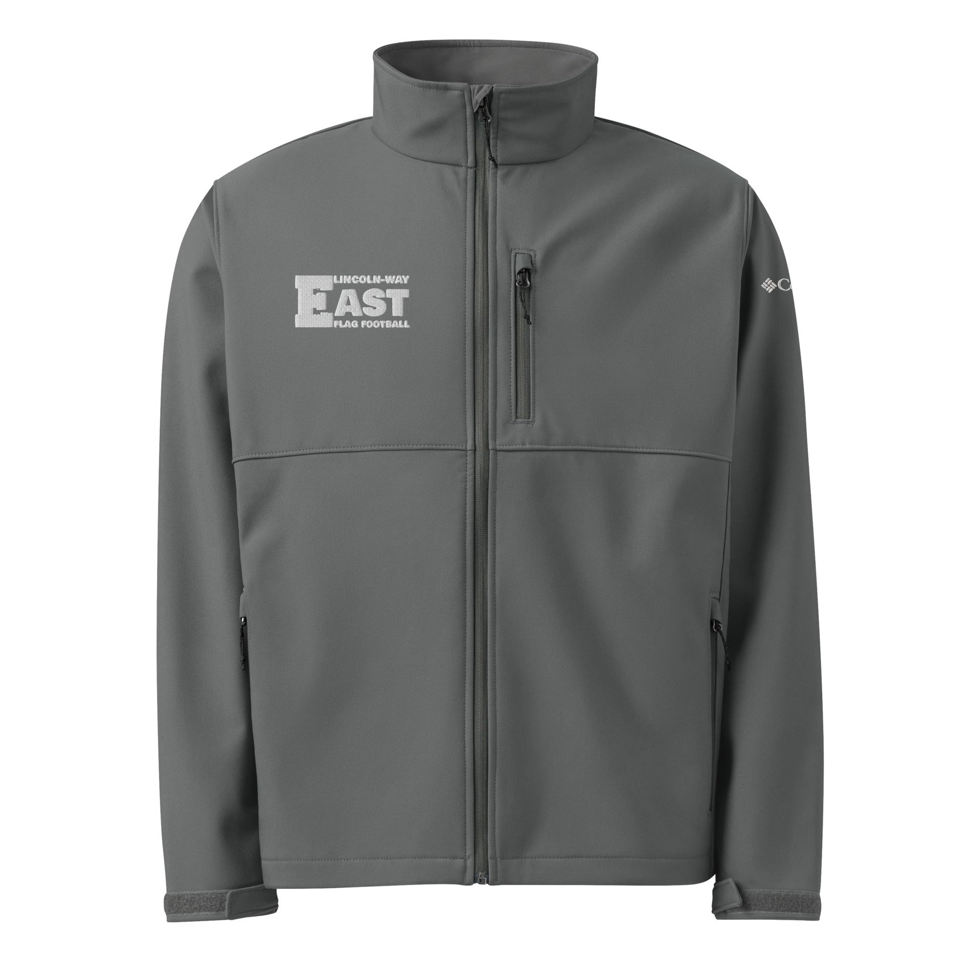 Signature | Columbia Soft Shell Jacket | LWE Flag Football | Vanguard Logo