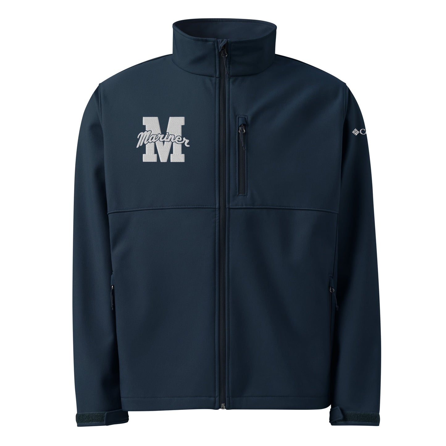 Signature | Columbia Soft Shell Jacket | Mariner girls soccer | Script Logo