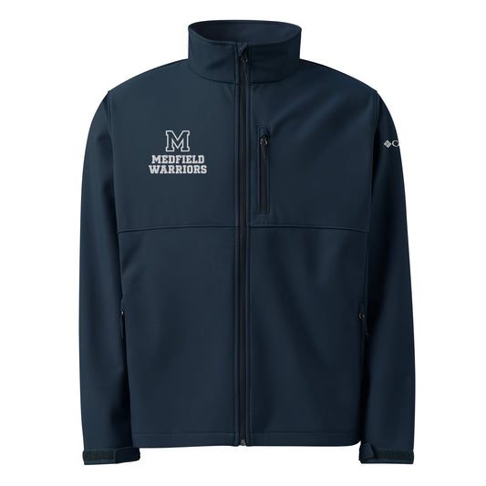Signature | Columbia Soft Shell Jacket | Medfield Softball | Badge Logo