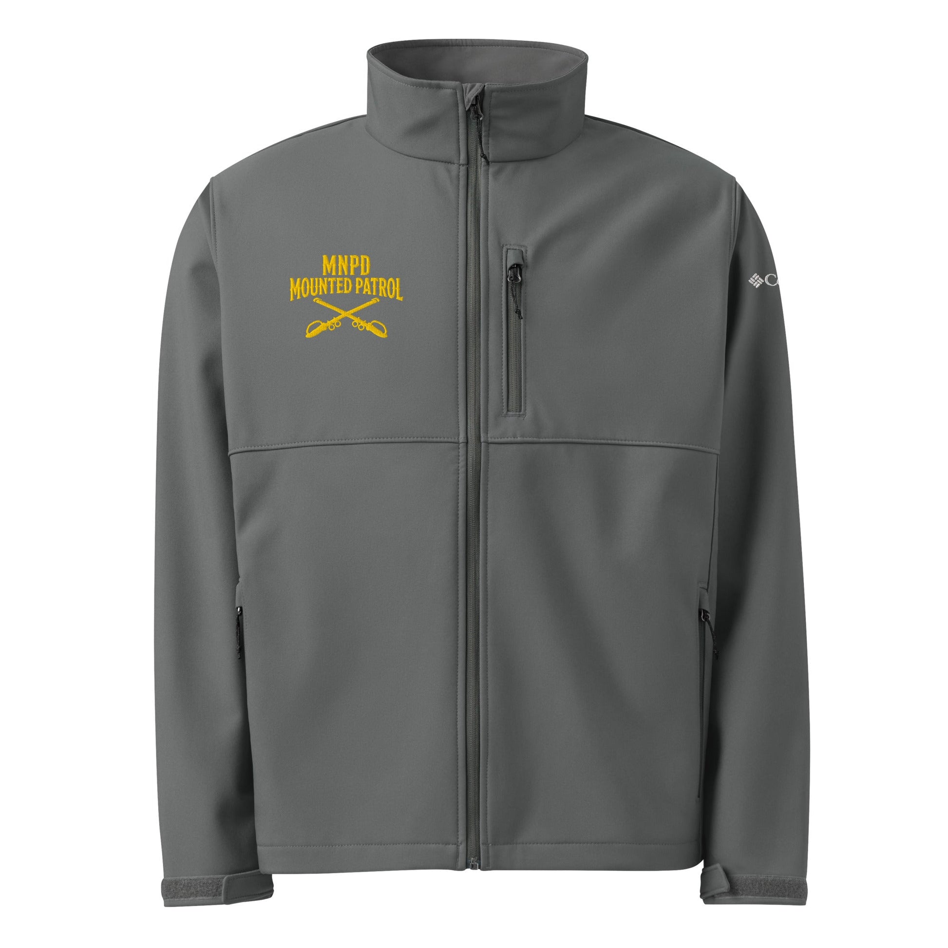 Signature | Columbia Soft Shell Jacket | Metro Nashville Police Department Horse Mounted Patrol | Sabres MNPD Logo