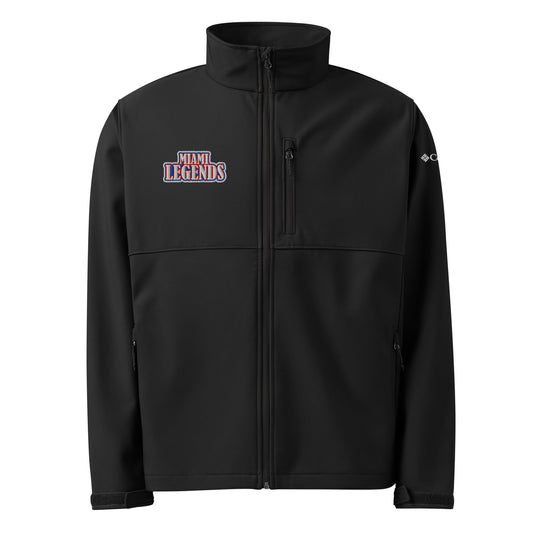 Signature | Columbia Soft Shell Jacket | Miami Legends Football | King Shield Logo