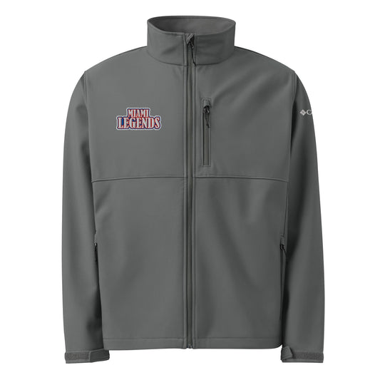 Signature | Columbia Soft Shell Jacket | Miami Legends Football | King Shield Logo