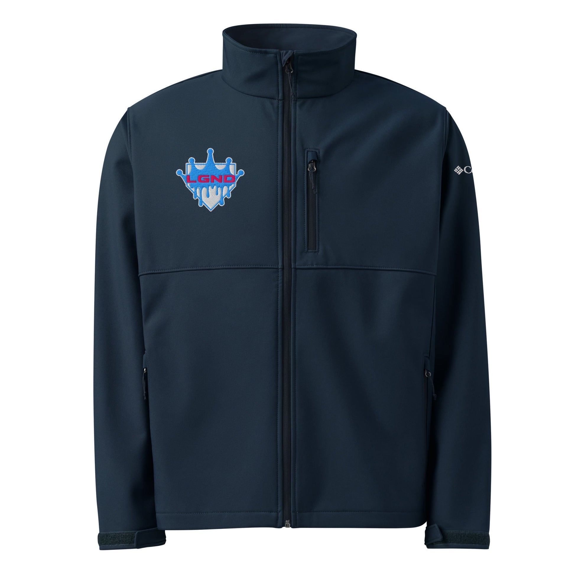 Signature | Columbia Soft Shell Jacket | Norcal Legend | Home Plate Logo