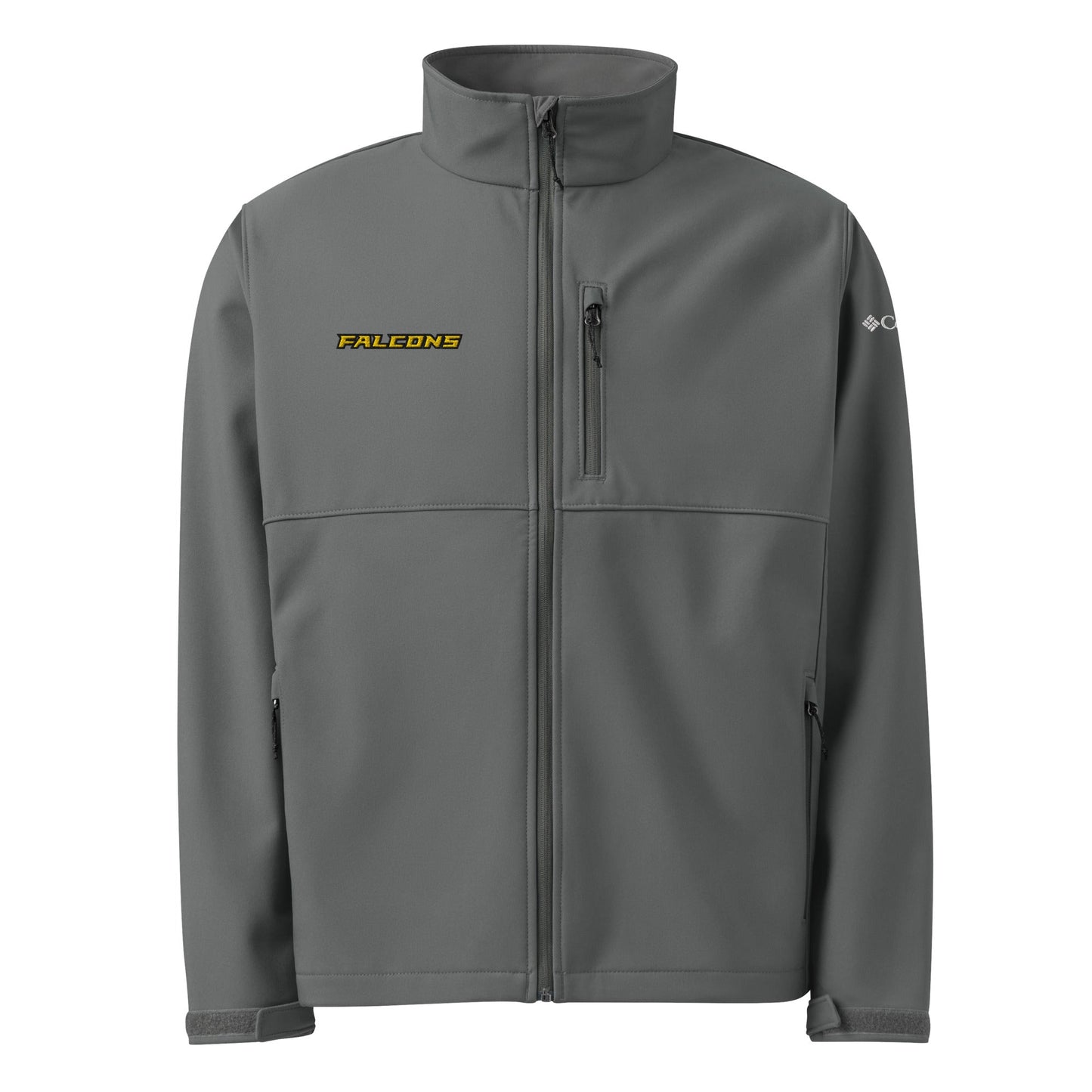 Signature | Columbia Soft Shell Jacket | Pfeiffer University Golf | Alt Logo