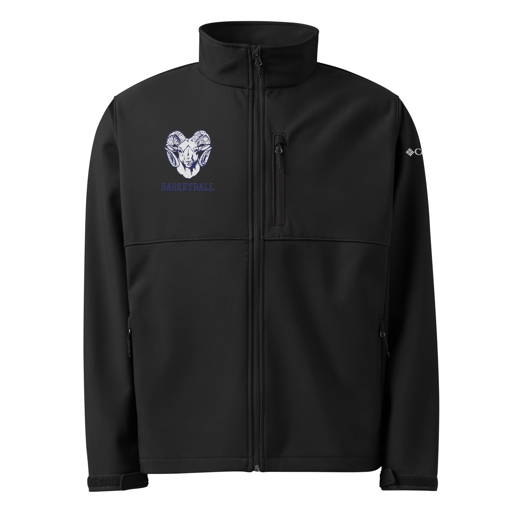 Signature | Columbia Soft Shell Jacket | Rensselaer Rams | Basketball Logo