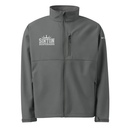 Signature | Columbia Soft Shell Jacket | Sinton Desperados Baseball | Ridge Varsity Logo