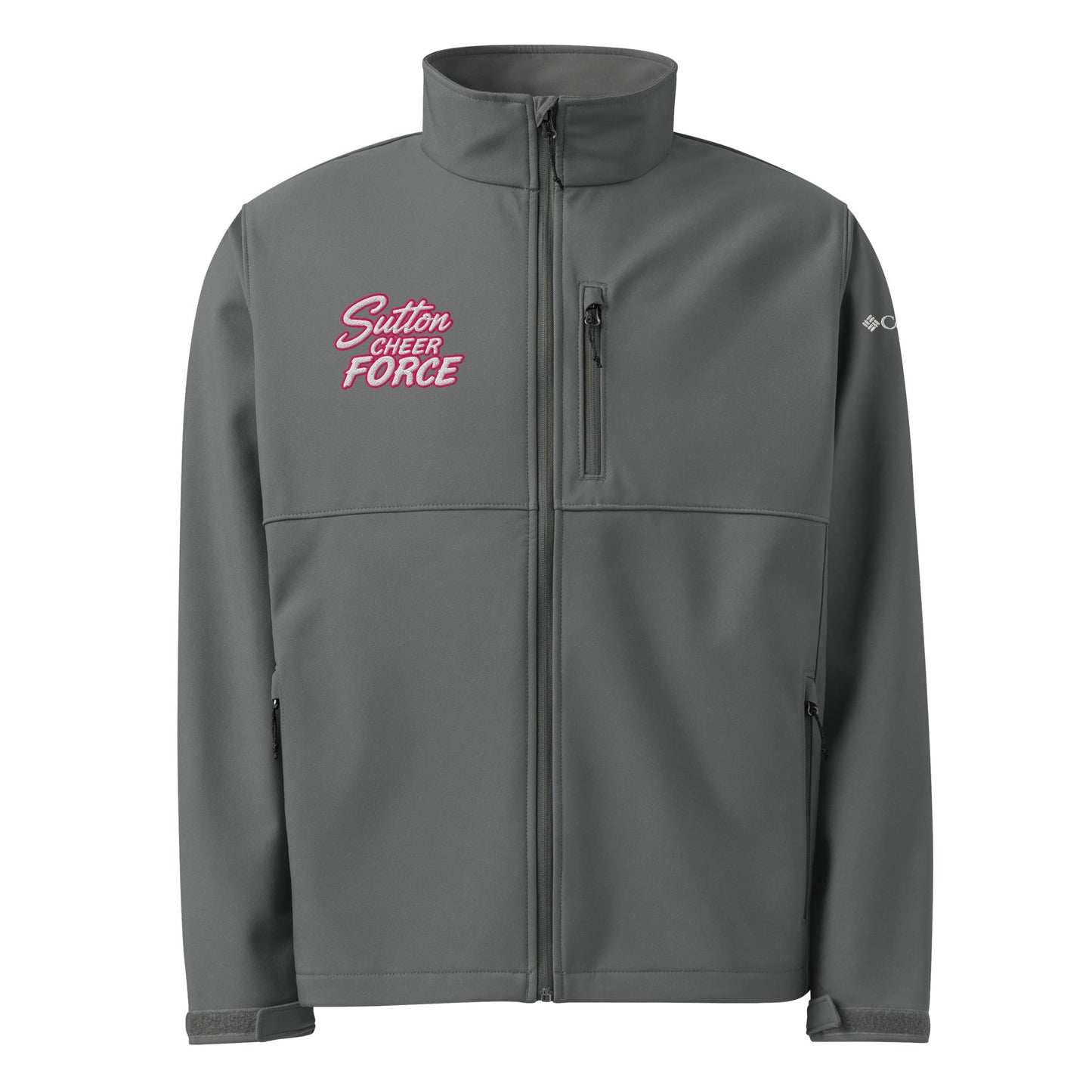 Signature | Columbia Soft Shell Jacket | Sutton Cheer Force | Script Logo